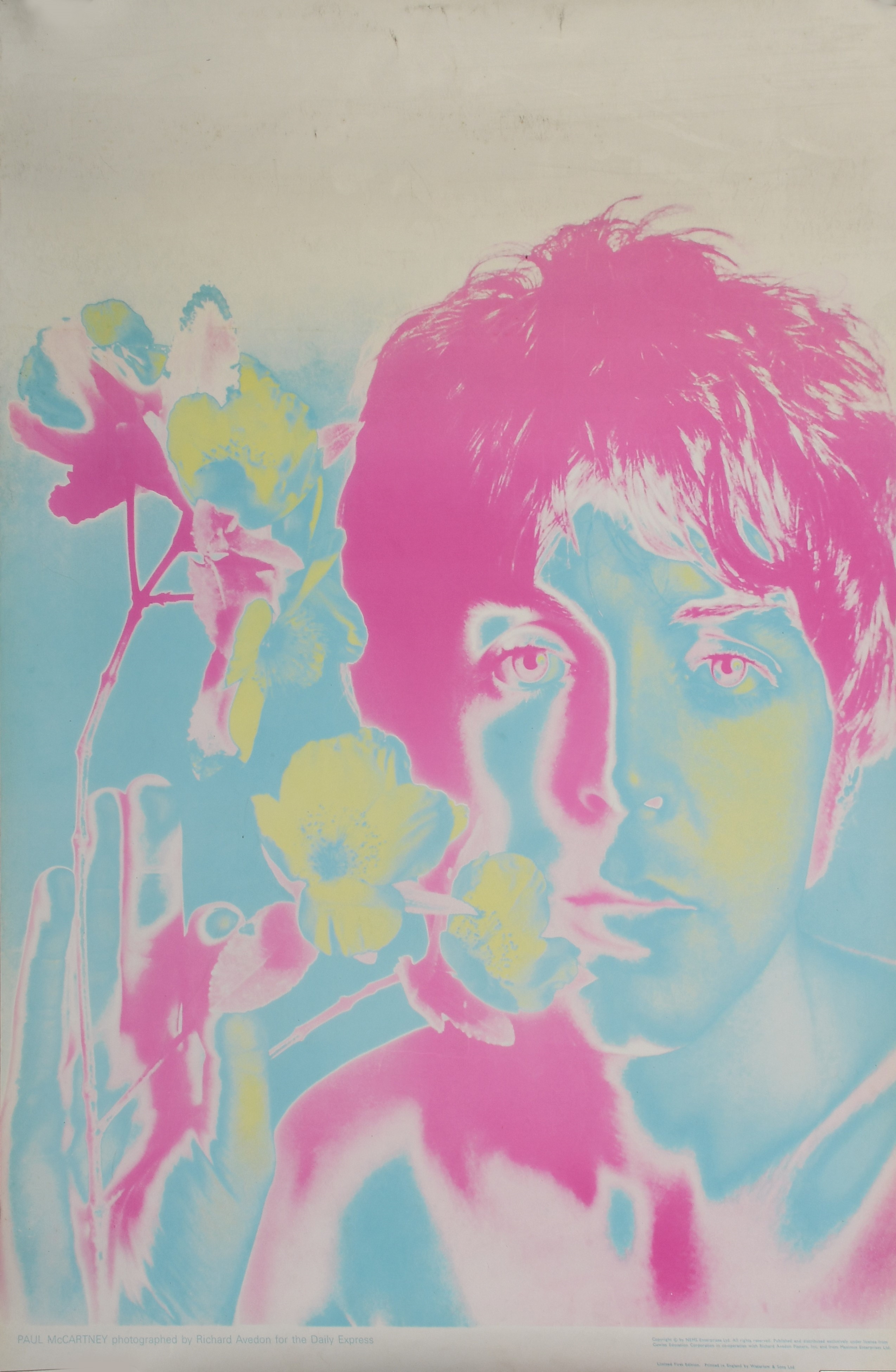 Artwork by Richard Avedon, The Beatles, Made of black and white