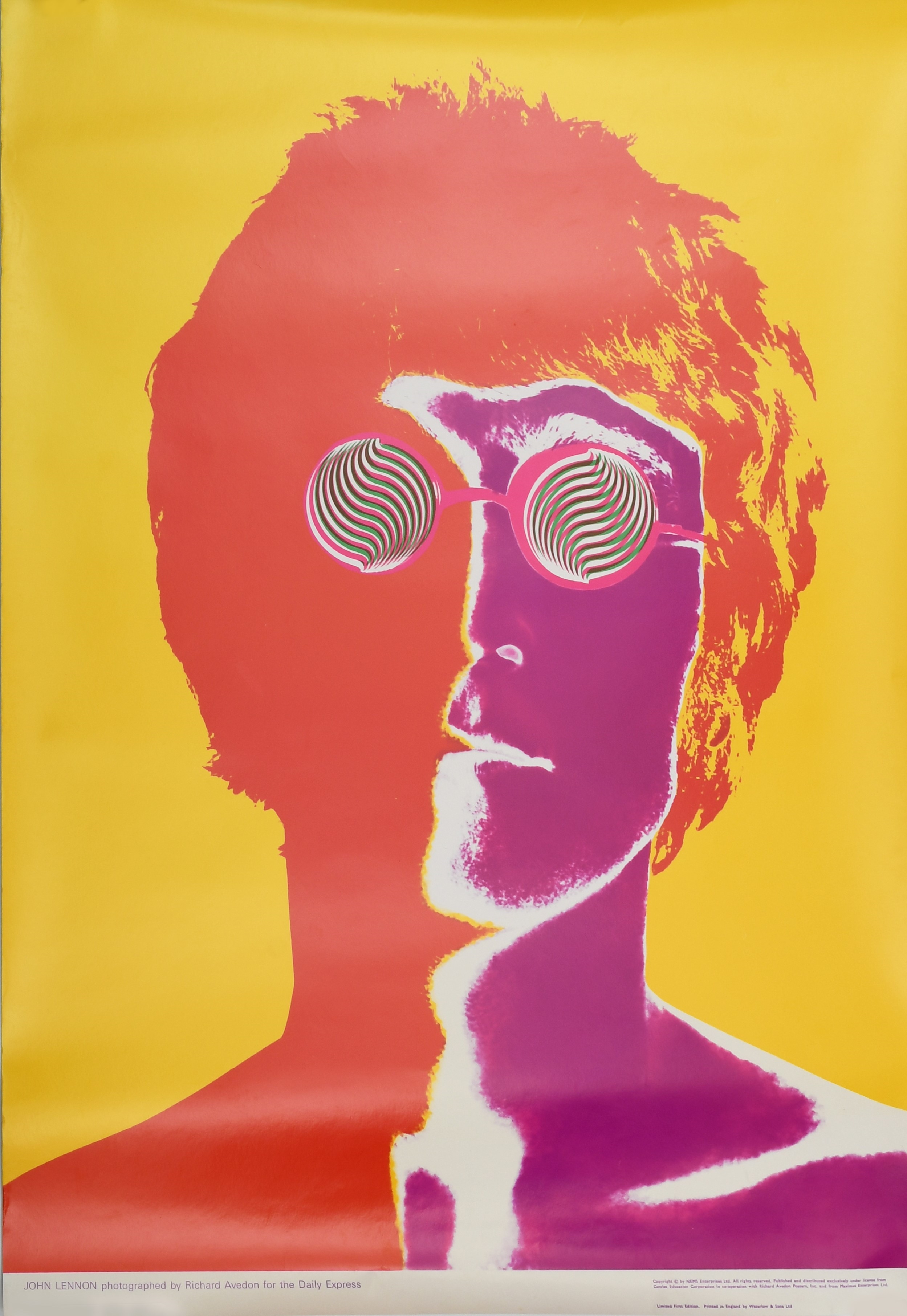 Artwork by Richard Avedon, The Beatles, Made of black and white