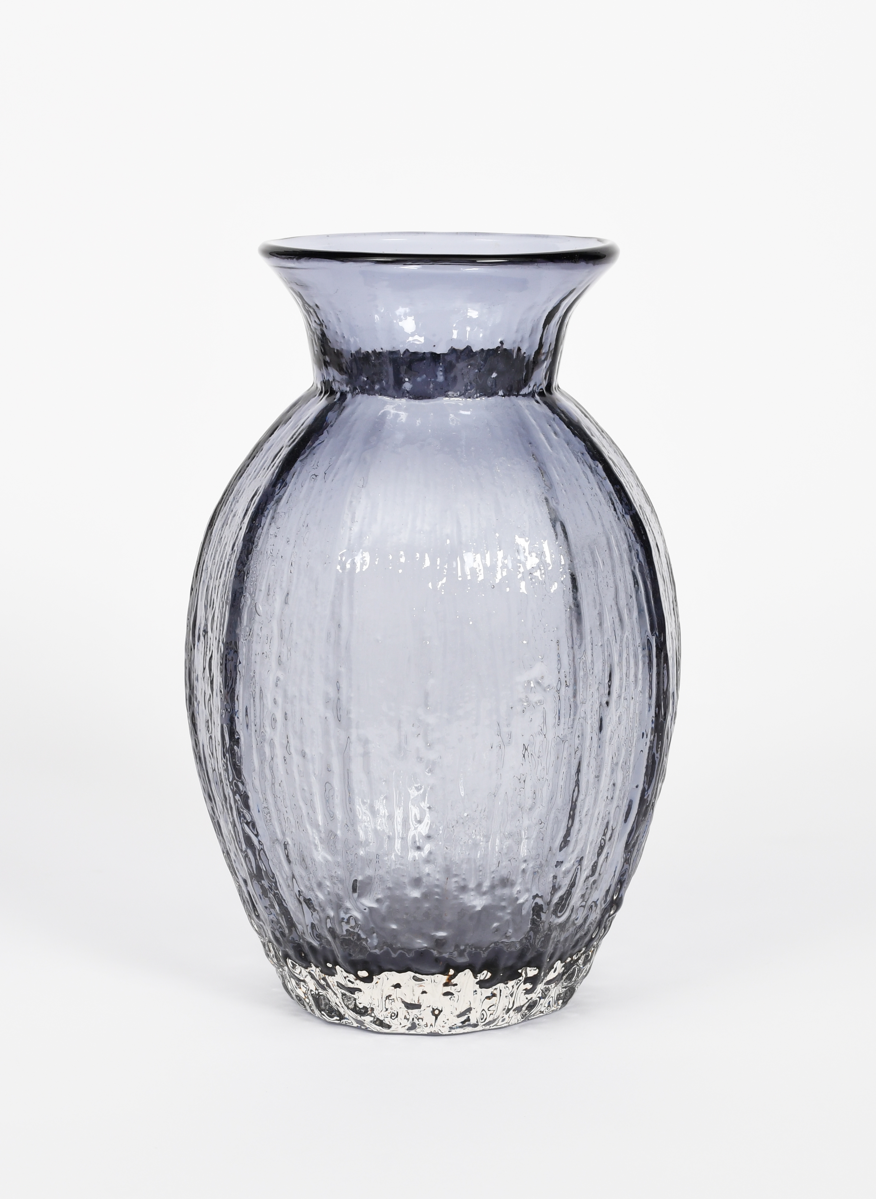 Geoffrey Baxter | a Banjo glass vase, in grey colourway | MutualArt