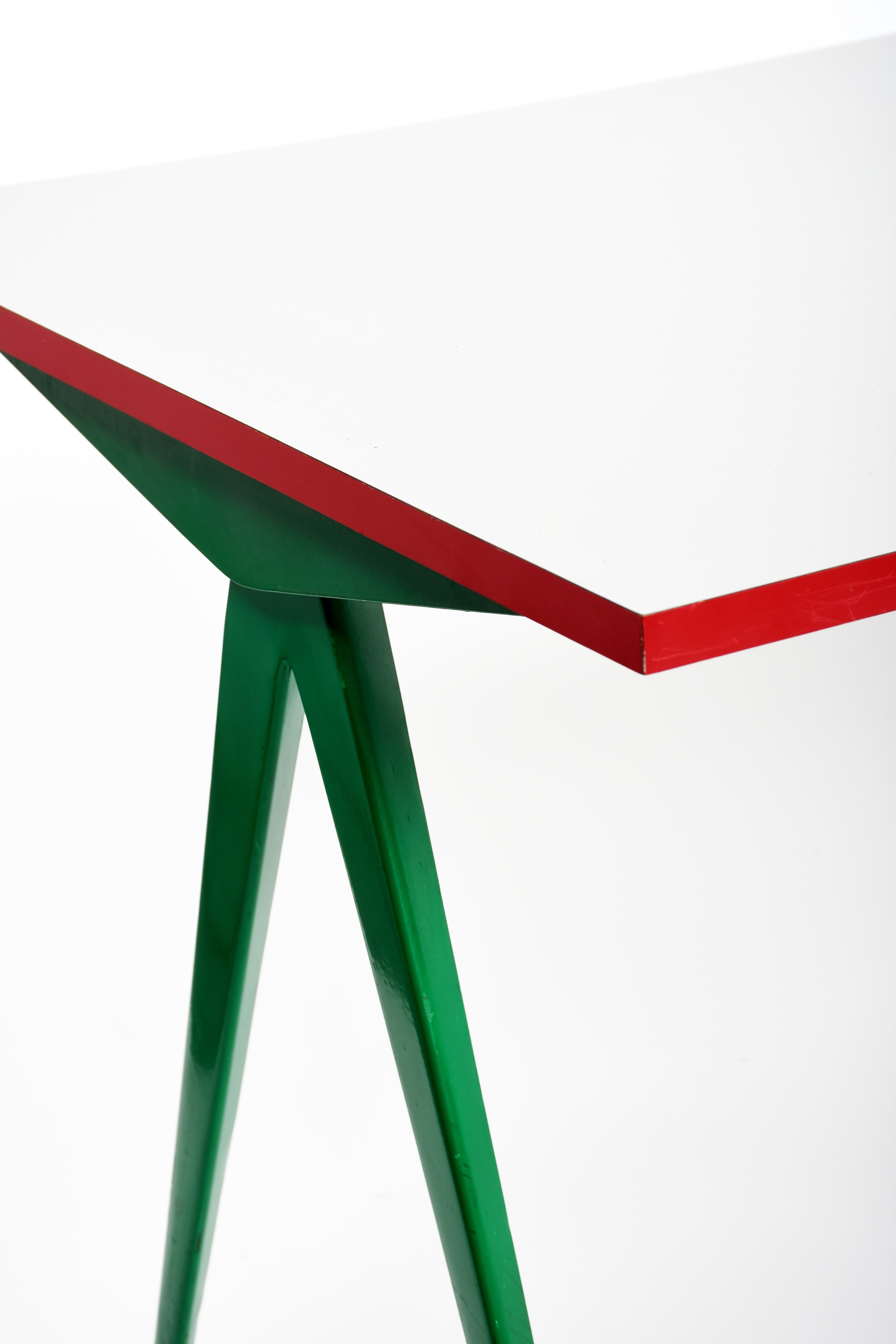 Jean Prouvé | An enamelled metal Compas table | MutualArt