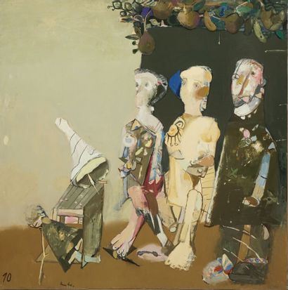 Trois personnages by Emil Stoitchev, 1993