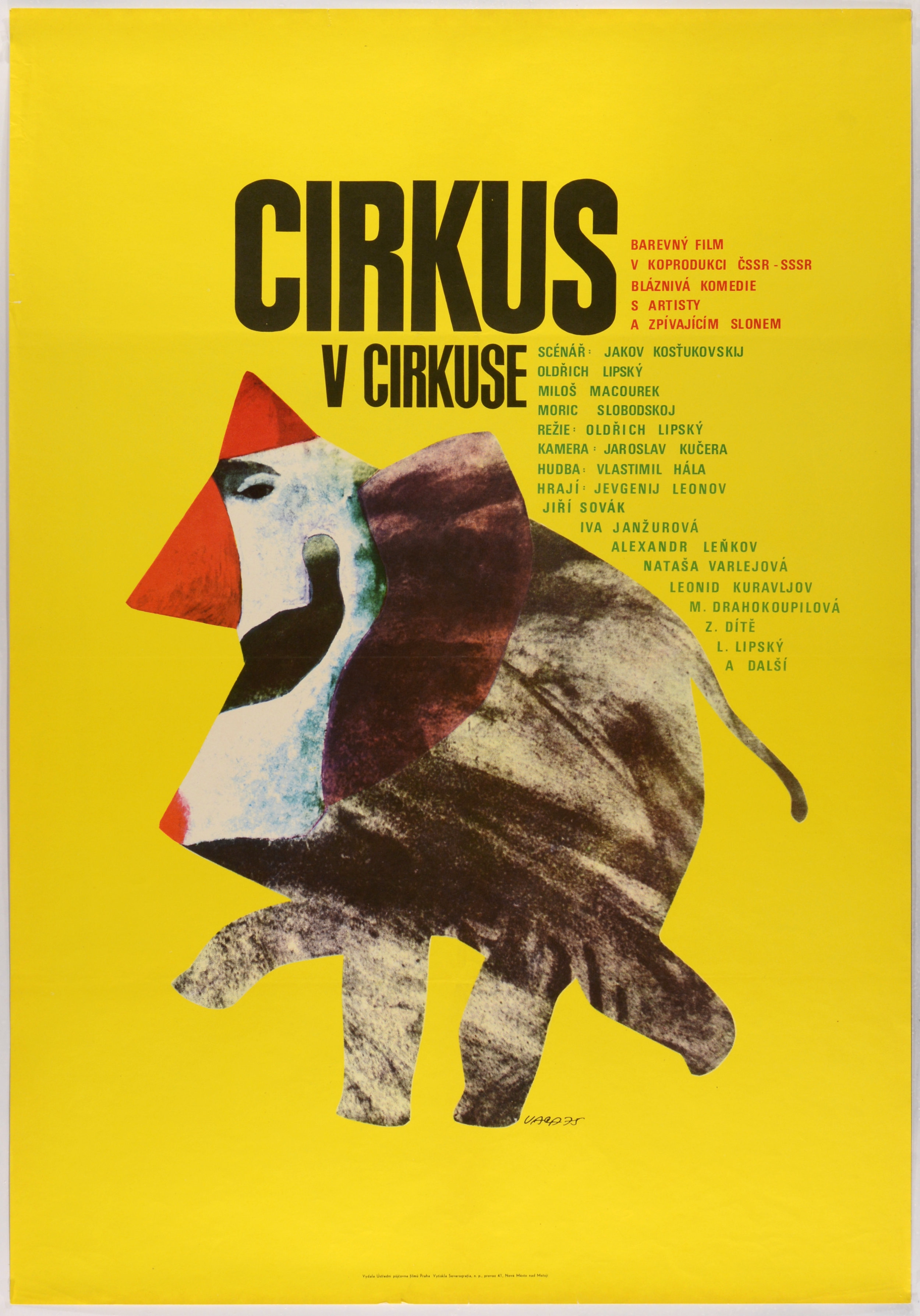 CIRKUS V CIRKUSE by Karel Vaca, 1975