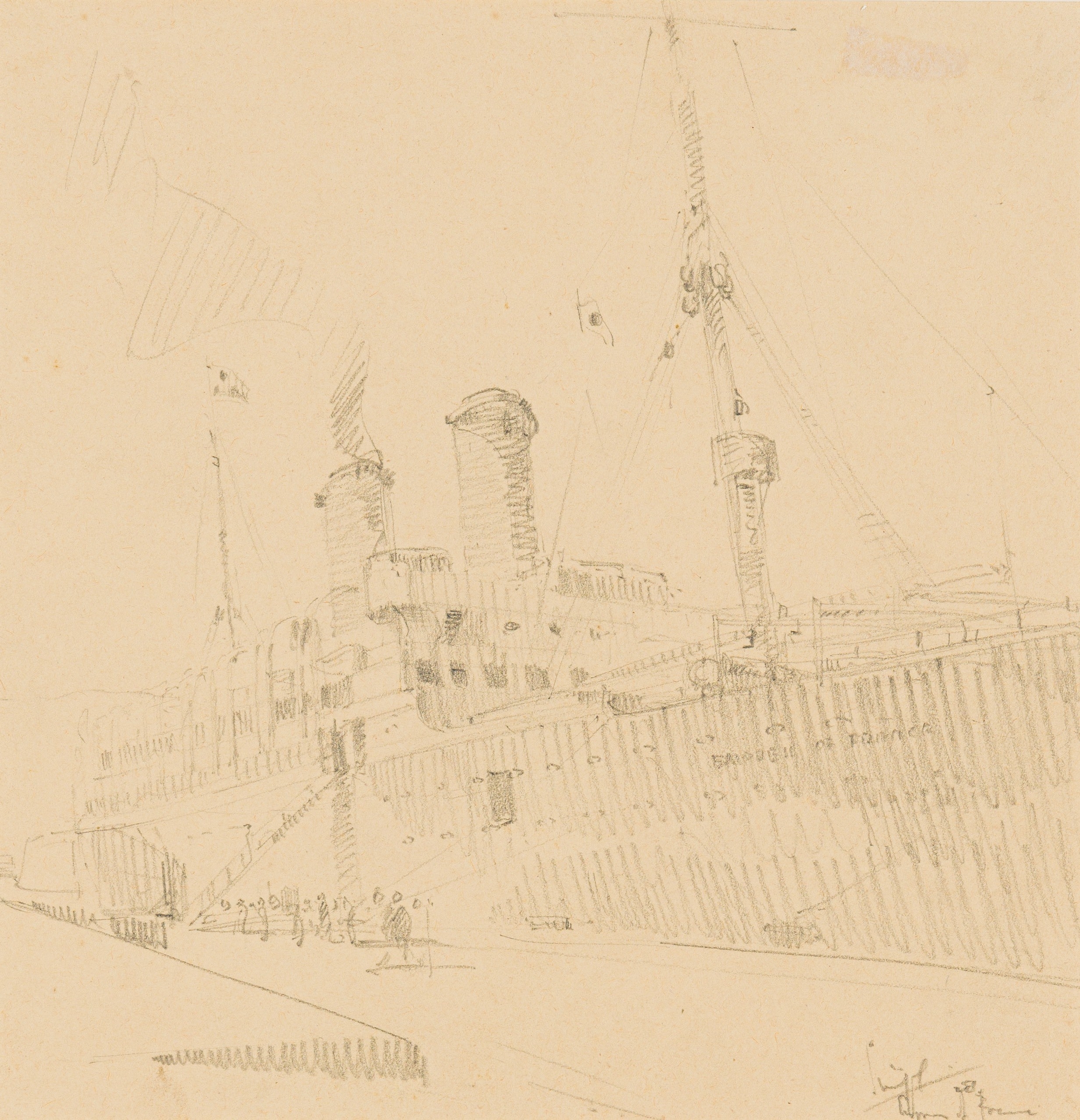 Artwork by Clément Sénèque, Empress of France, Made of pencil pencil on paper
