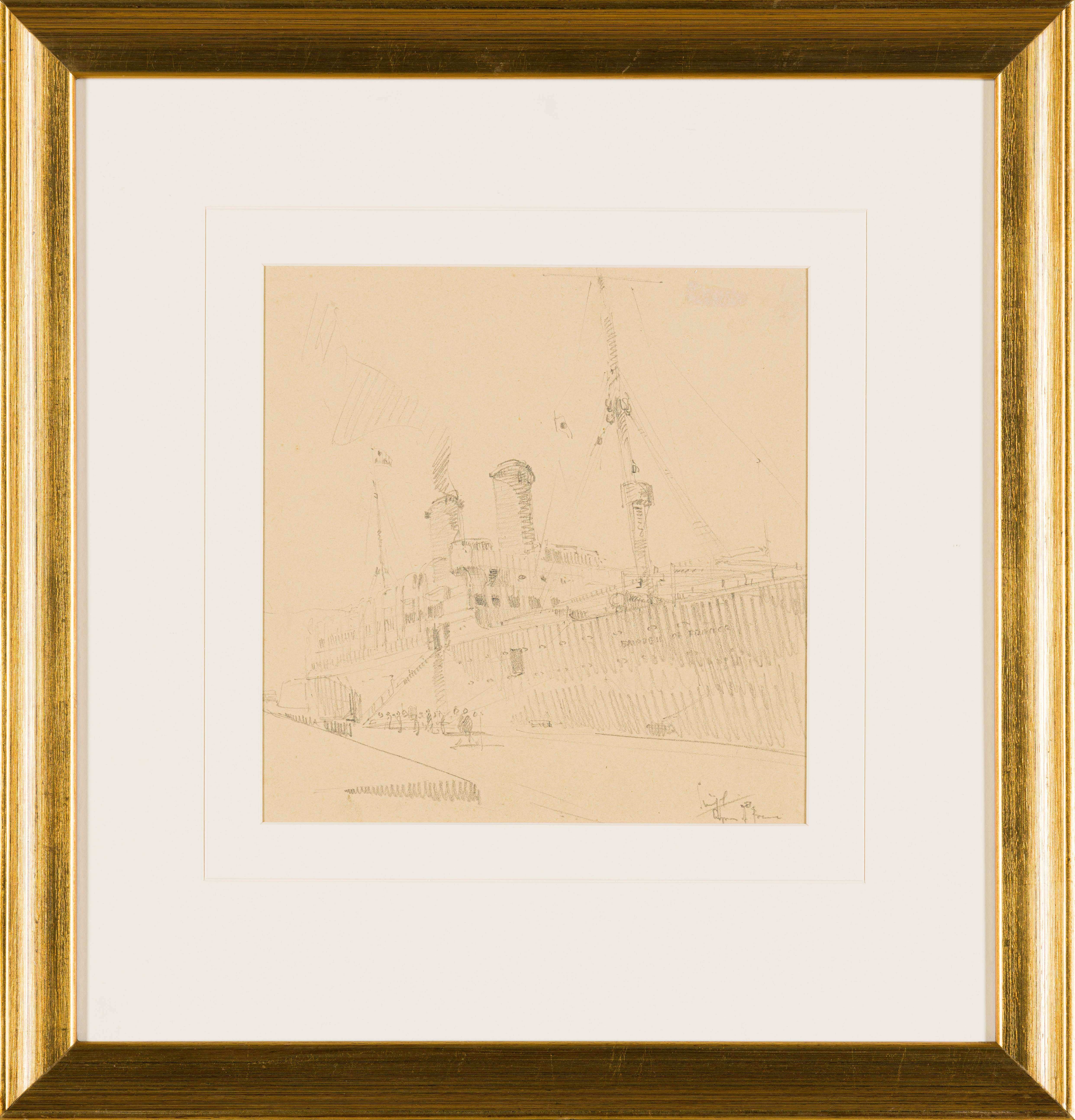 Artwork by Clément Sénèque, Empress of France, Made of pencil pencil on paper