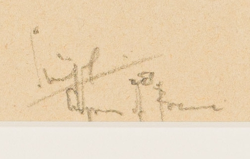 Artwork by Clément Sénèque, Empress of France, Made of pencil pencil on paper