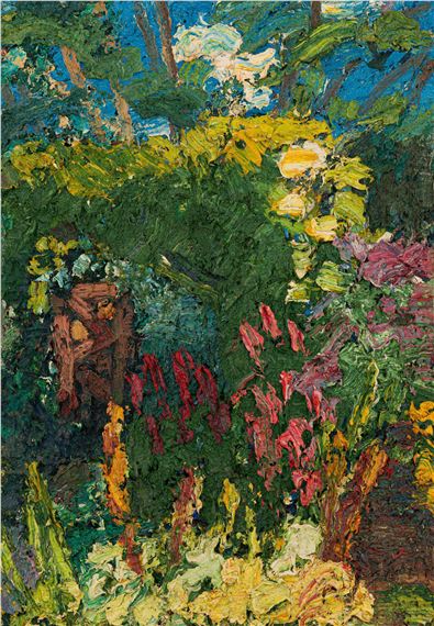 George Rowlett | Garden Arch and Gate, Polygonum, Impatiens, Lilies and ...