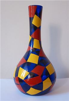Mosaic vase - 2009 - Robert Damas LE Roger
