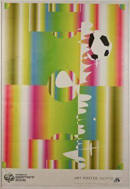 Plakat zur WM by Tobias Rehberger, 2006