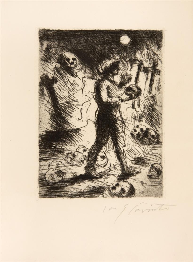 Die Nachtwachen des Bonaventura. by Lovis Corinth, 1925