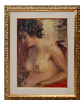 Raff. nudo di donna - Roman Biliński