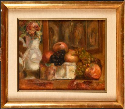 Composition aux pommes et raisins by Lucien Réne Mignon