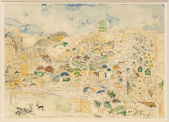 Joseph Zaritzky | Modernist cityscape | MutualArt