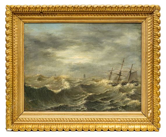 MARITIME SCENE - I. Bernard