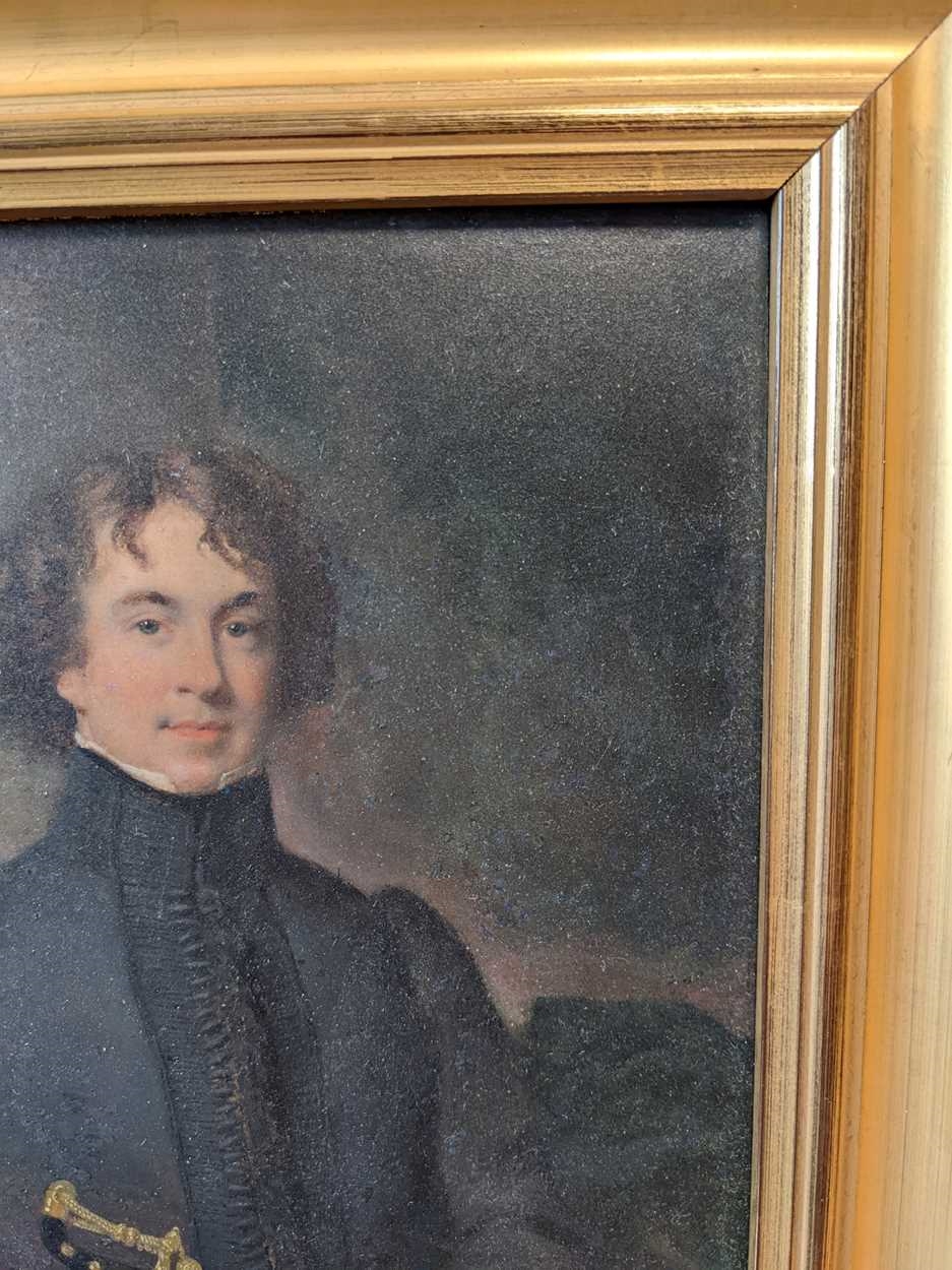 John Goodwin Portrait of a British officer of the Nizam of Hyderabad