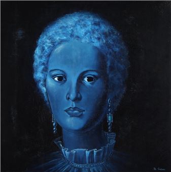 Portrait of woman - Birgitte Gateau Falkenberg