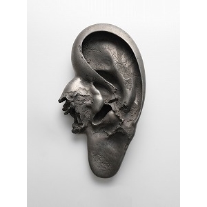 Artwork by Tomio Miki, EAR, Made of Aluminum
