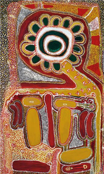 NARGI DREAMING by Tommy Skeen Tjakamarra, Millie Skeen Nampitjin, 1993