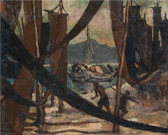 Boats Through The Nets