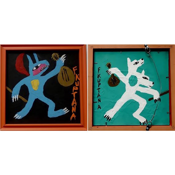 UNTITLED (MUSICIANS) by Floyd Kuptana
