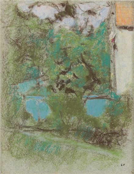 Edouard Vuillard、【Le Soir au Jardin】