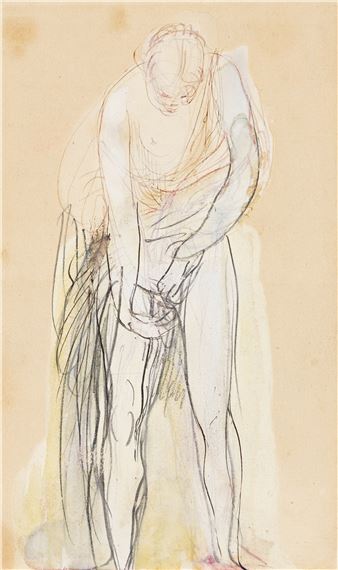 Auguste Rodin | Femme a sa toilette | MutualArt