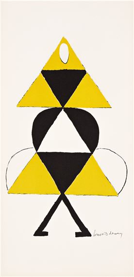 Le Coeur à Gaz by Sonia Delaunay, 1977