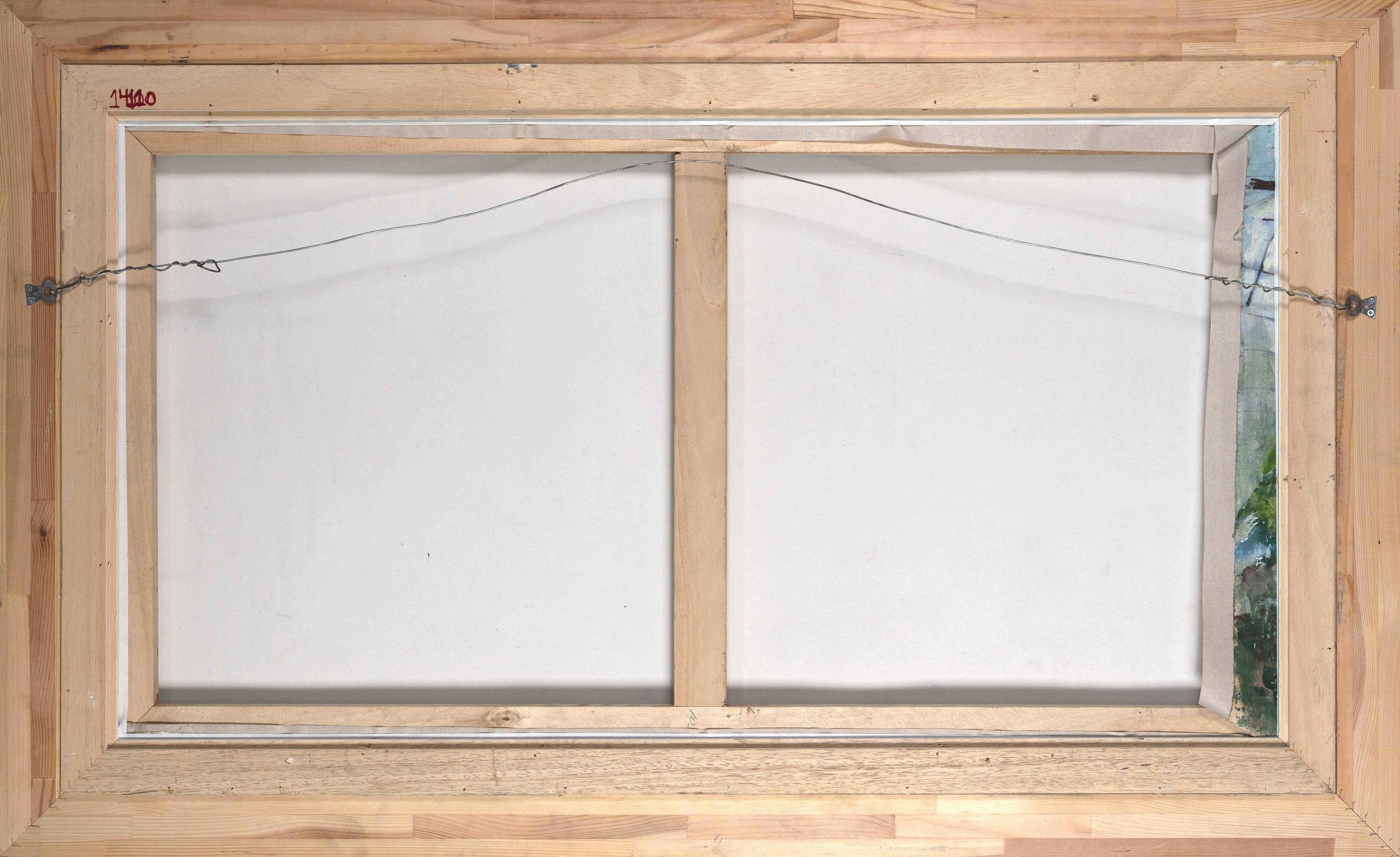 Artwork by Maria Filopoulou, Greenhouse VI, Made of oil on canvas