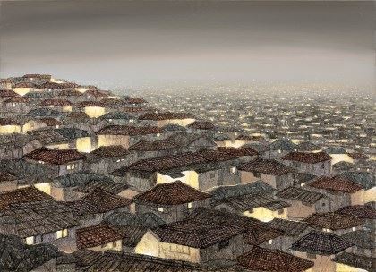 City-Disappearing Scenery by Joung Young-Ju, 2014