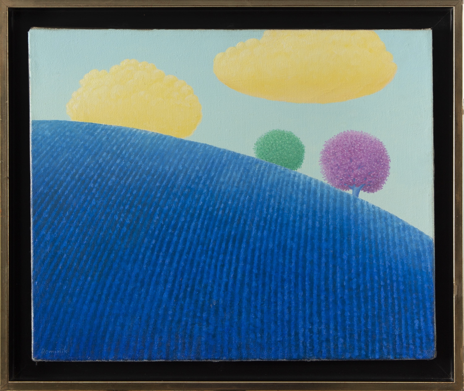 Artwork by Jakub Dominik, Landscape, Made of oil/canvas