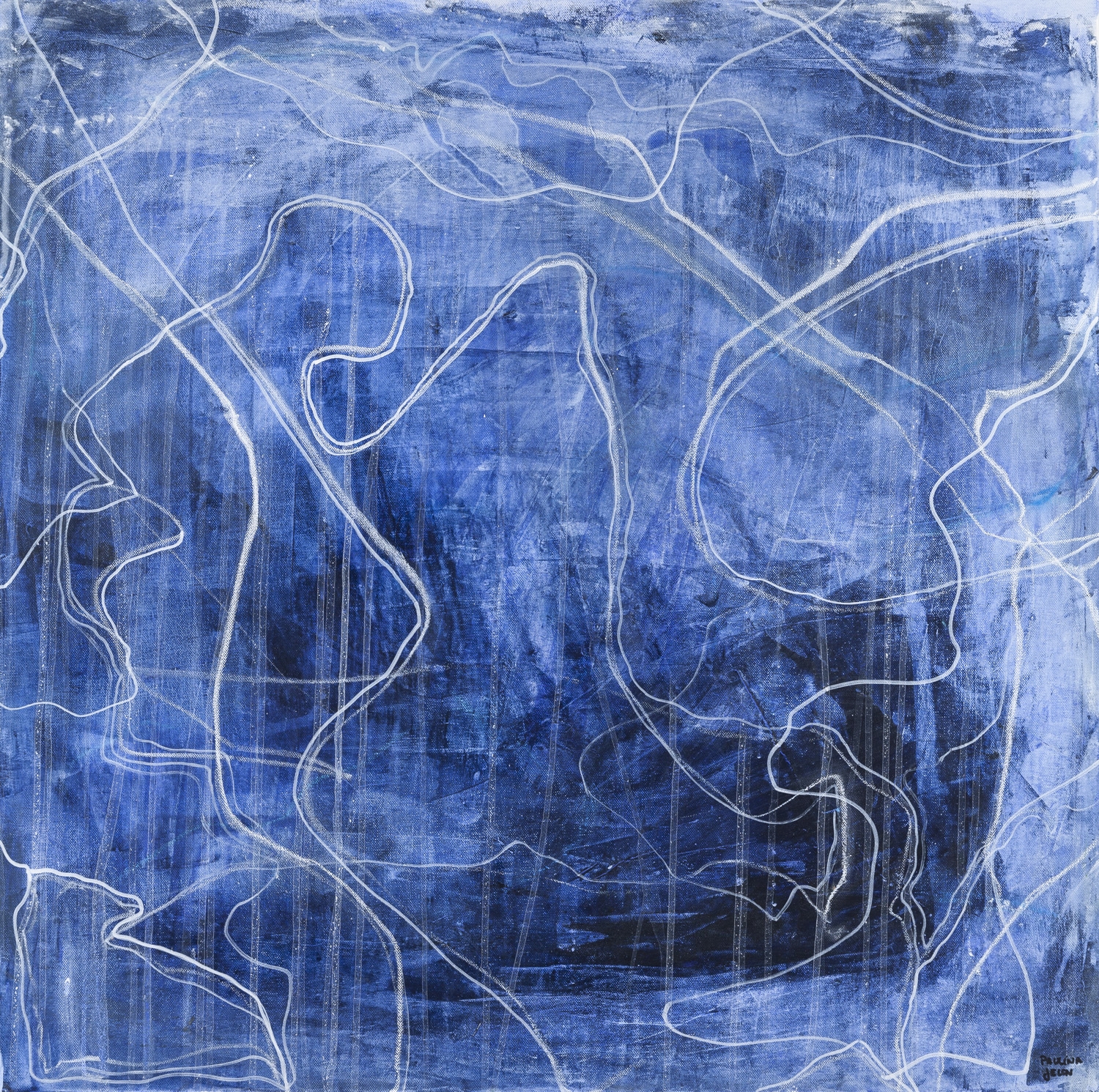 Artwork by Paulina Jelen, Entropy, Made of acrylic/canvas