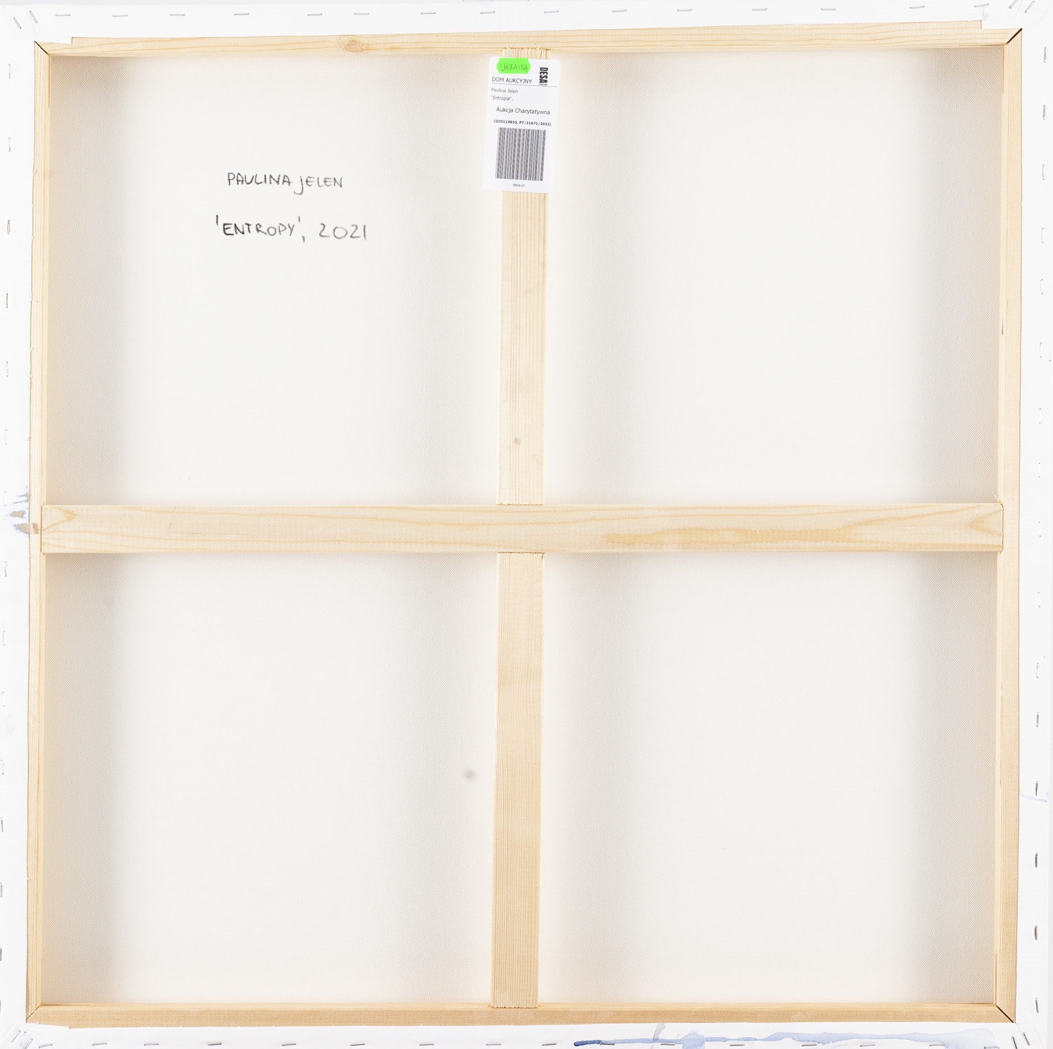 Artwork by Paulina Jelen, Entropy, Made of acrylic/canvas