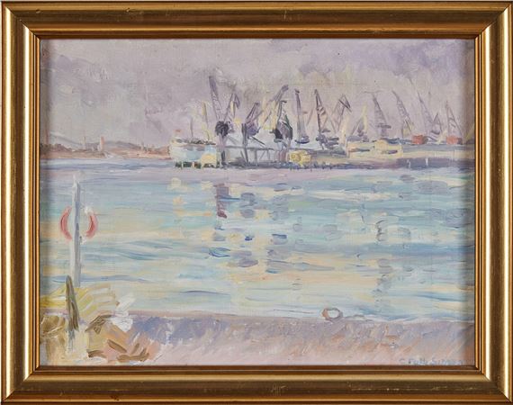 Göteborgs hamn by Greta Falk Simon