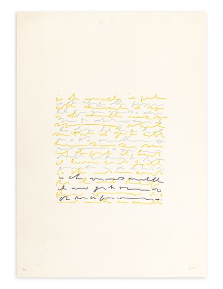 Untitled by Vincenzo Accame, 1974