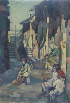 "Figure nel vicolo" - Ernesto Dick