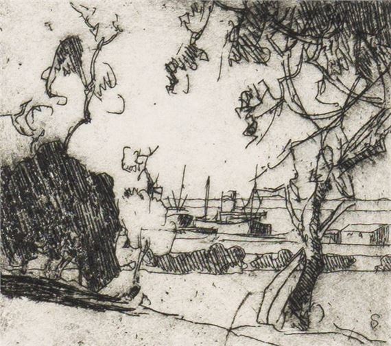 Durban Bay – View of the Docks No. 1