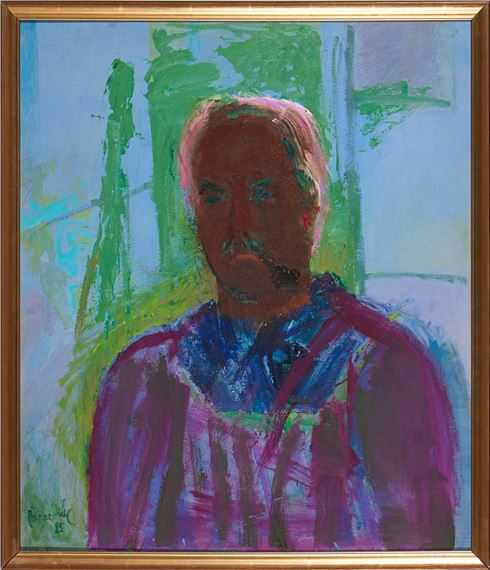 Autorretrato by Júlio Resende, 1985