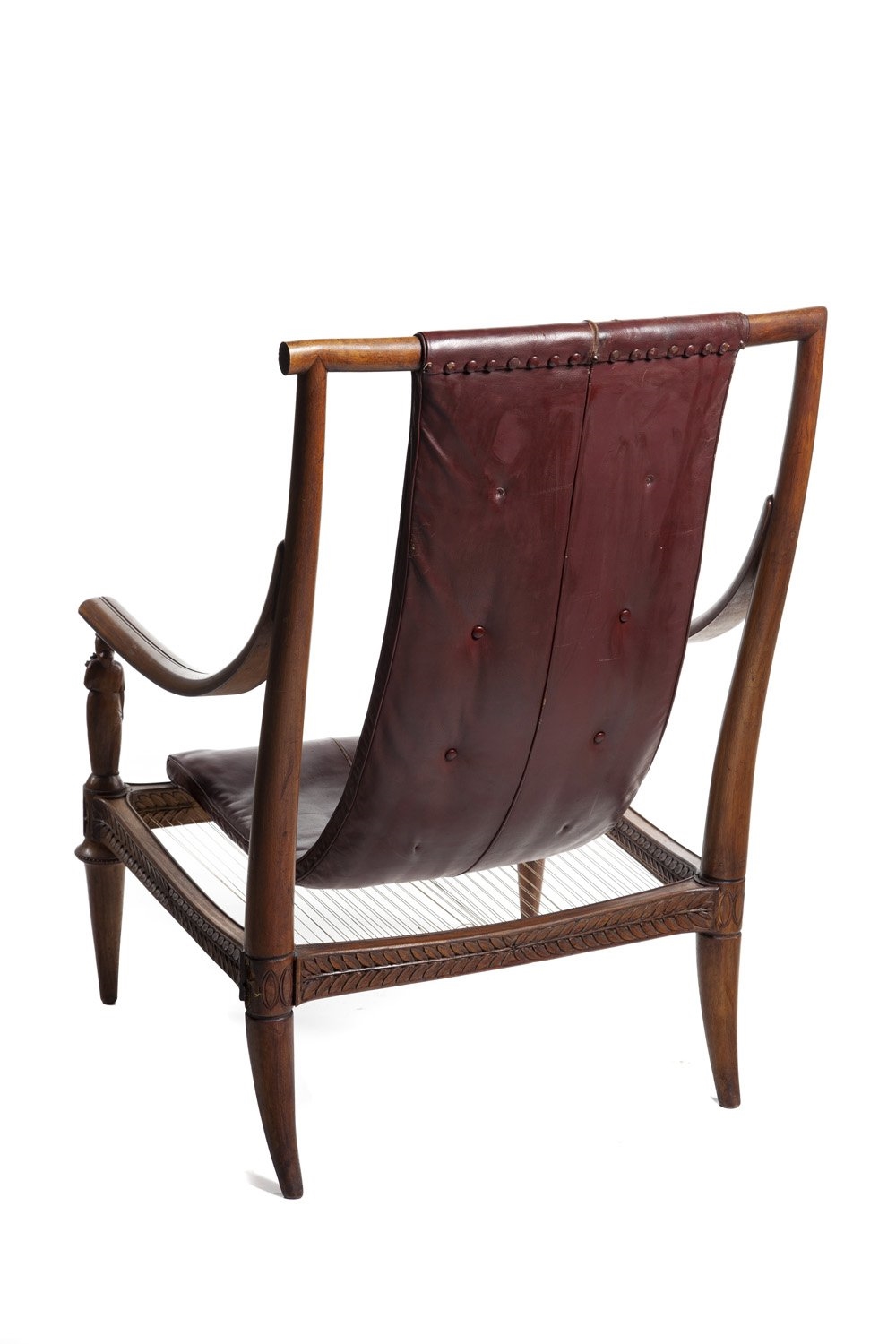Artwork by Zygmunt Woźnowski, Czesław Woźniak, Armchairs, Made of leather, wood