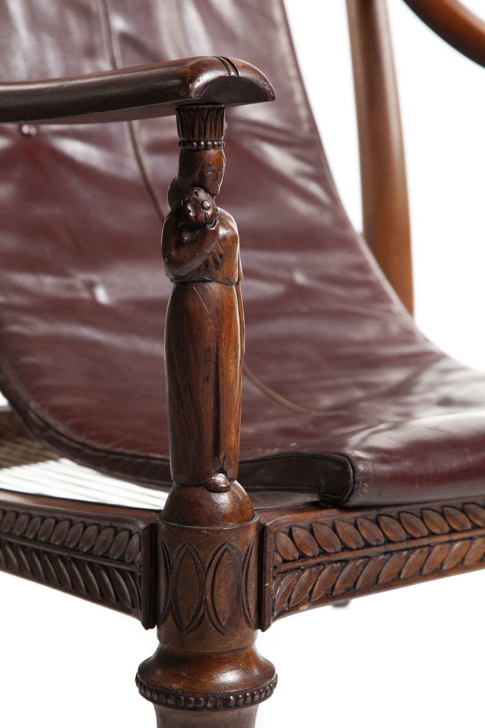 Artwork by Zygmunt Woźnowski, Czesław Woźniak, Armchairs, Made of leather, wood