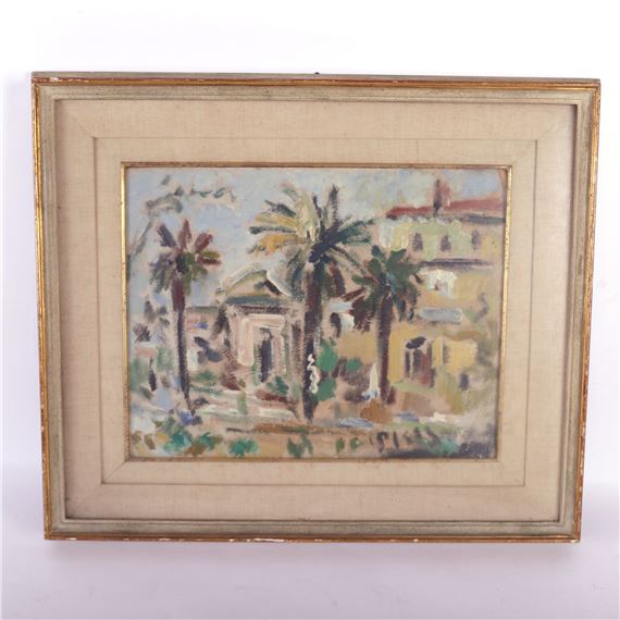 PAYSAGE ORIENTAL by Filippo de Pisis