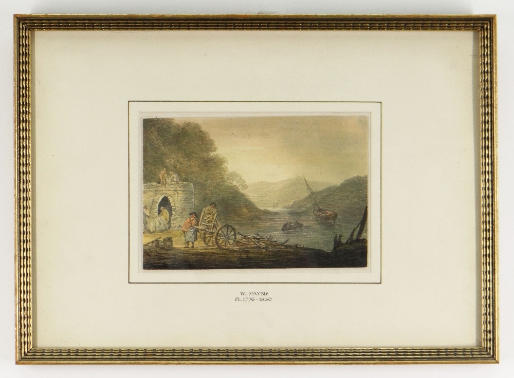 William Payne | Lime Kilns at Briton Ferry (1806) | MutualArt