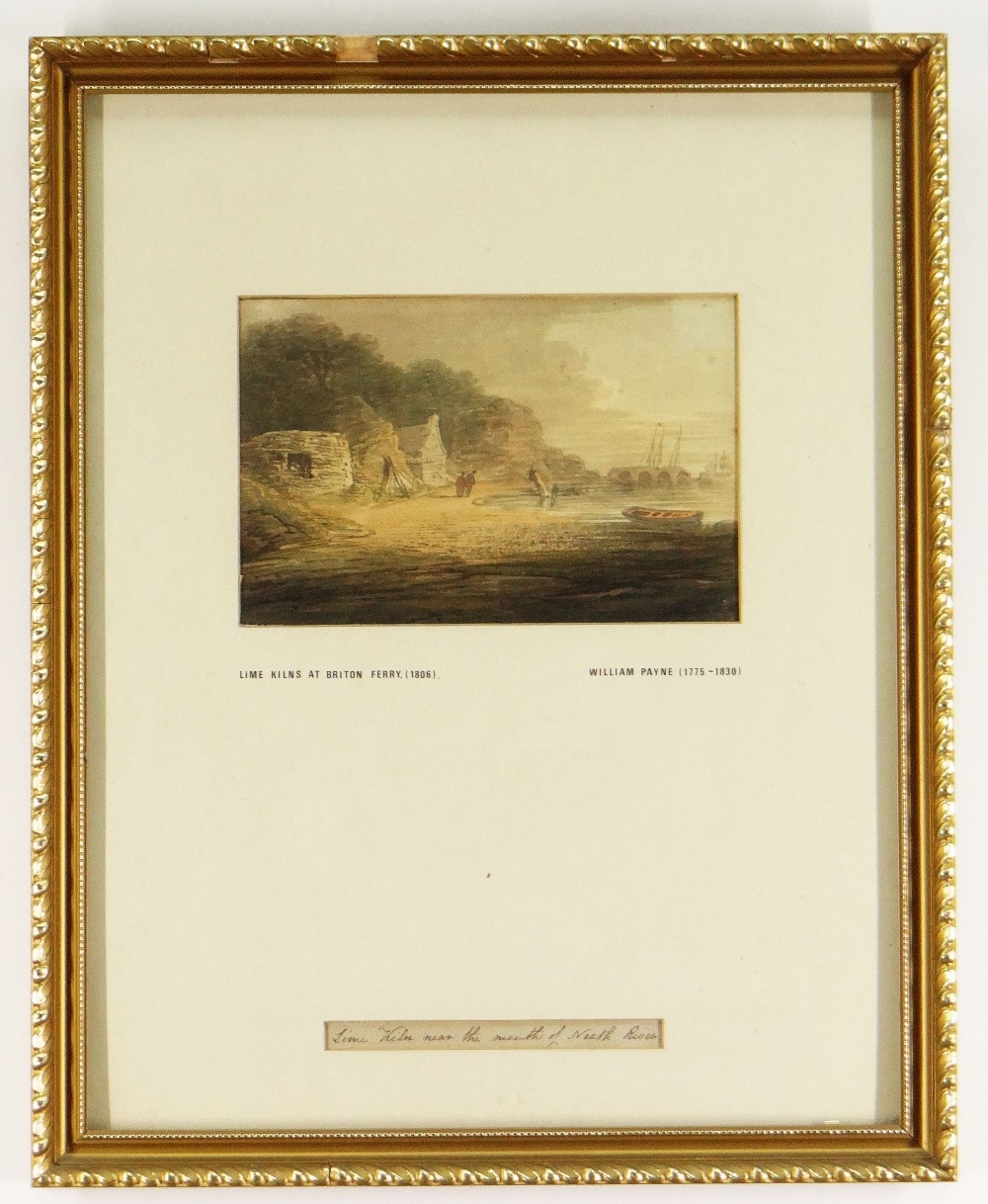 William Payne | Lime Kilns at Briton Ferry (1806) | MutualArt