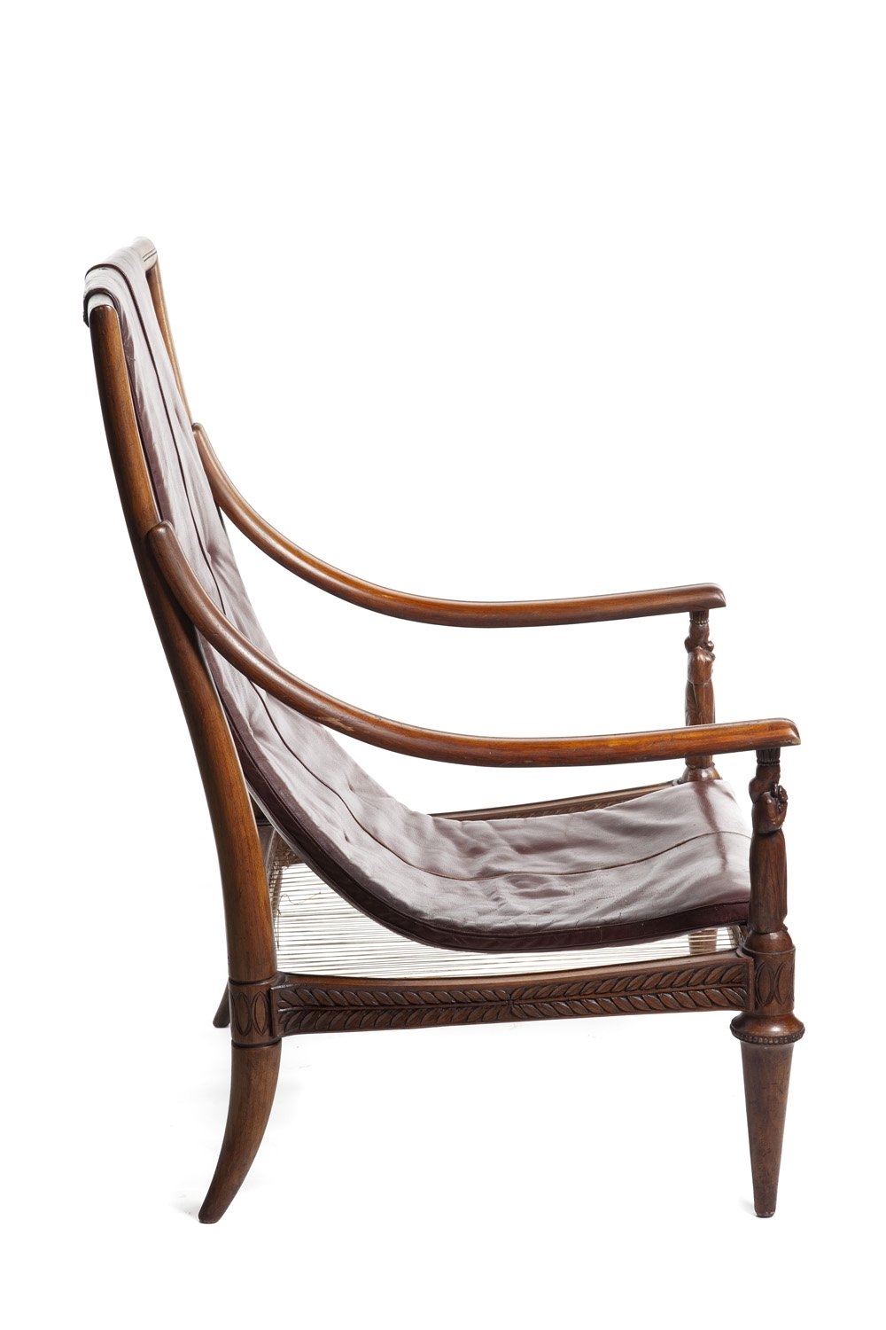 Artwork by Zygmunt Woźnowski, Czesław Woźniak, Armchairs, Made of leather, wood