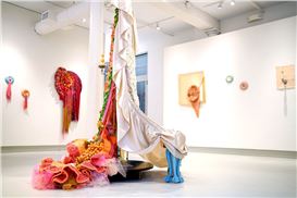 Not Your Grandmother’s Needlework: Sam Fields Stretches Boundaries in ‘Space Between the Warps’