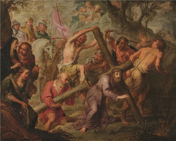Le Christ portant la Croix by Gaspard van Den Hoecke
