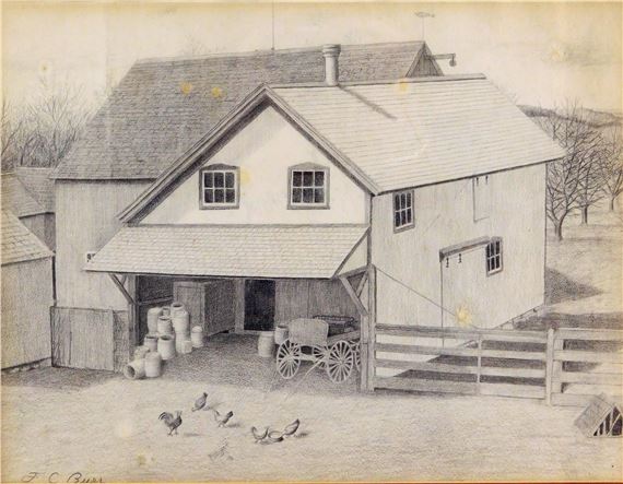 Family Barn by Jennie M. Burr