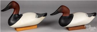 Carved and painted decoy - Patrick Vincent