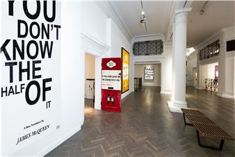 James McQueen: You Don’t Know The Half Of It - Halcyon Gallery, London (144-146 New Bond Str)