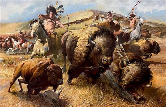 Prairie Thunder by William Harry Ahrendt