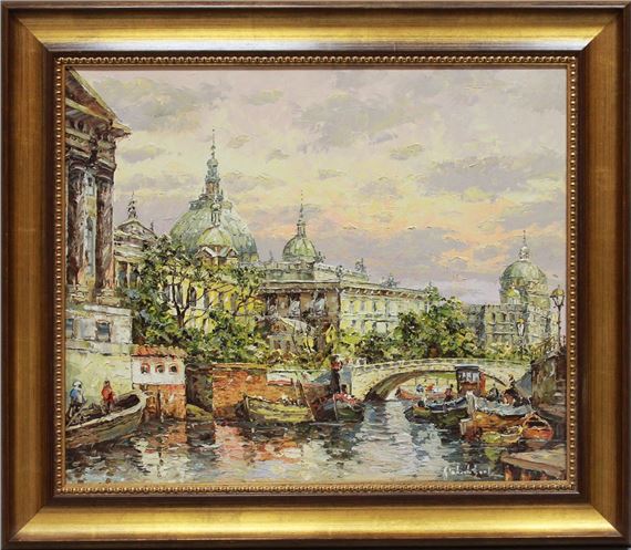 "Alt Berlin Dommotiv" by August Alexander Wendehals