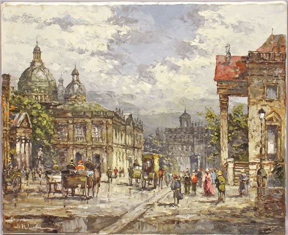 Unter den Linden. by August Alexander Wendehals